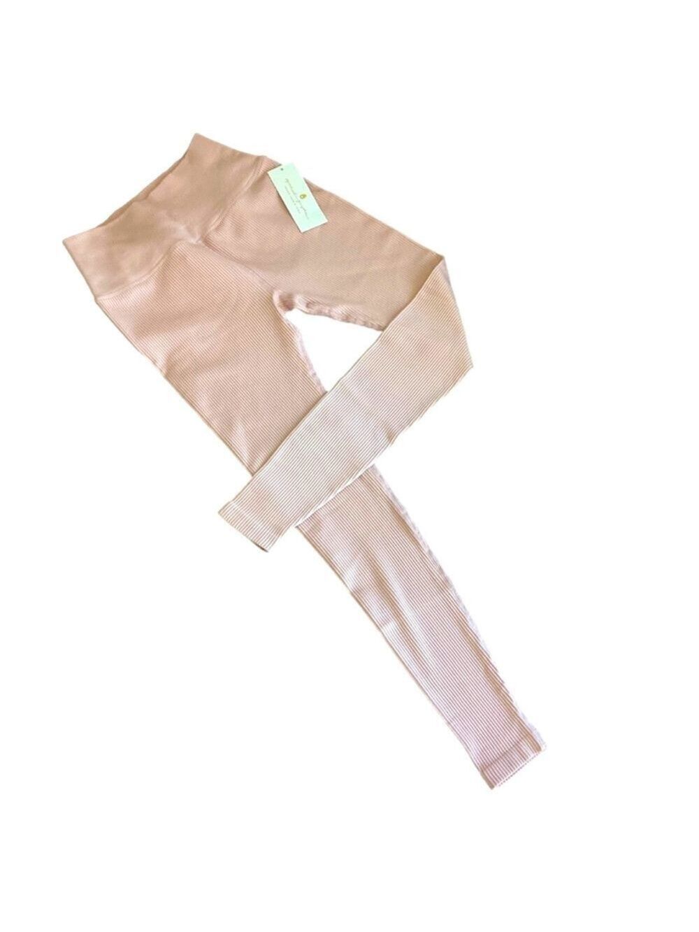 Spiritual Gangster Rose Quartz High Waist Leggings - Picture 3 of 7